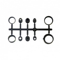 MSH2125 - Plasticos de convergencias para Mugen MRX-5