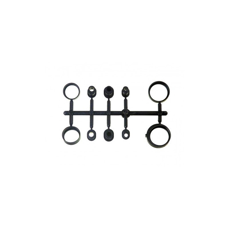 MSH2125 - Plasticos de convergencias para Mugen MRX-5