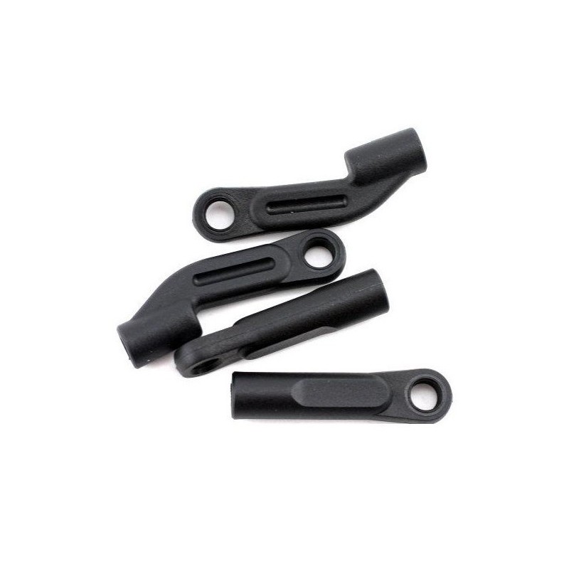 MSE0811-B - Rotulas de plastico de trapecio superior trasero para Mugen MBX6/7/7R/8