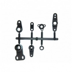 MST2303 - Horn y Partes plasticas de salvaservos para Mugen MTX-5