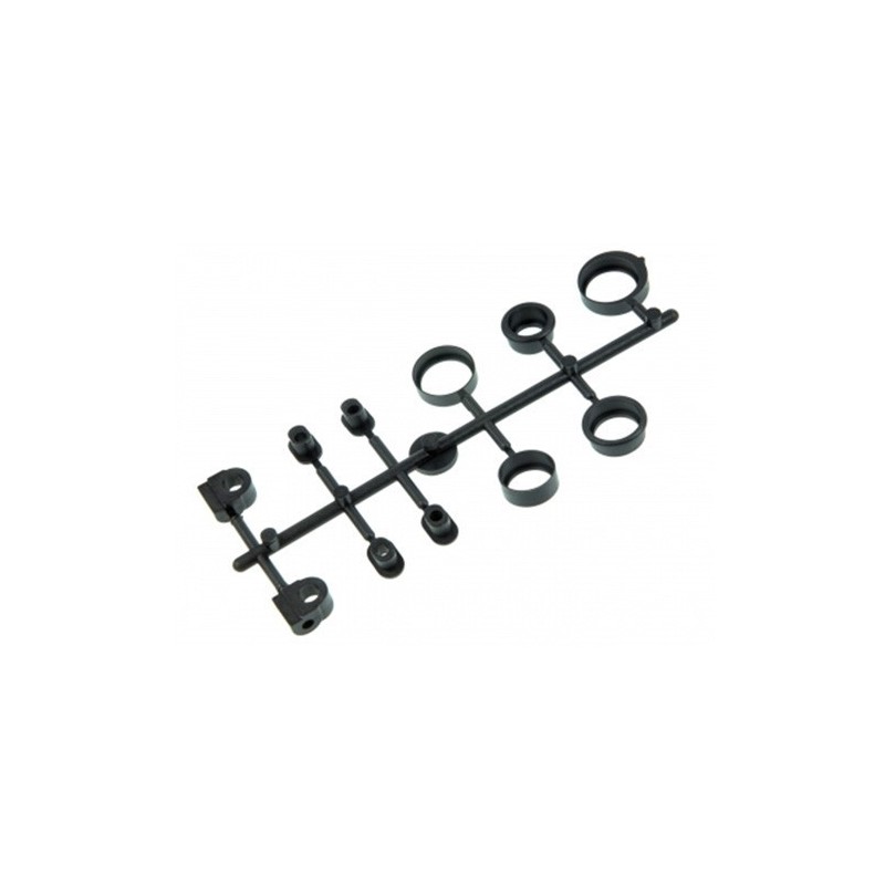 MST2124 - Soportes de pasador delantero para Mugen MTX-5