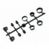 MST2124 - Soportes de pasador delantero para Mugen MTX-5