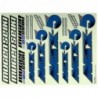 MST1002 - Pegatinas para Mugen MTX-5