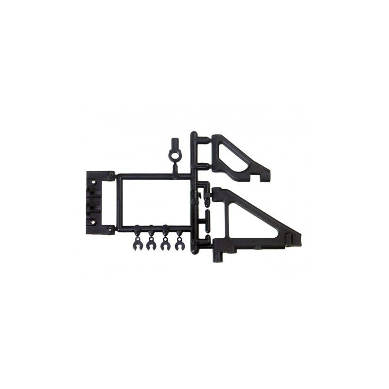 MSH2118B - SET de Trapecios delanteros NEW 2011 para Mugen MRX-5
