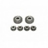 MST2227 - Piñones de diferencial de acero para Mugen MTX-5