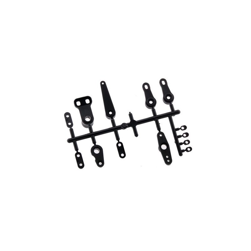 MST2303B - Horn y partes plasticas de salvaservos para Mugen MTX-6