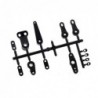 MST2303B - Horn y partes plasticas de salvaservos para Mugen MTX-6