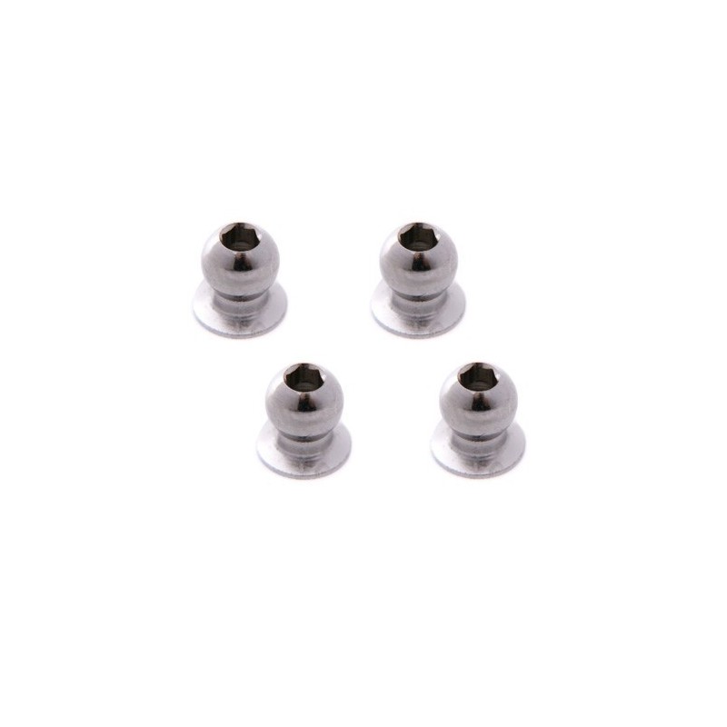 MST2803 - Rotulas de direccion de acero para Mugen MTX-6