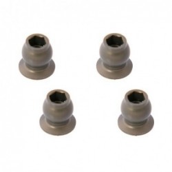 MST2805 - Rotulas de aluminio 6mm para Mugen MTX-6