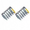 MST2510 - Muelles traseros amarillos para Mugen MTX-6