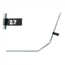 MSE2136 - Barra estabilizadora delantera 2.7mm para Mugen MBX6/7/7R/8