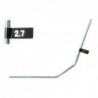 MSE2136 - Barra estabilizadora delantera 2.7mm para Mugen MBX6/7/7R/8