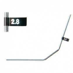 MSE2137 - Barra estabilizadora delantera 2.8mm para Mugen MBX6/7/7R/8