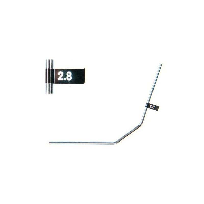 MSE2137 - Barra estabilizadora delantera 2.8mm para Mugen MBX6/7/7R/8