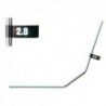 MSE2137 - Barra estabilizadora delantera 2.8mm para Mugen MBX6/7/7R/8