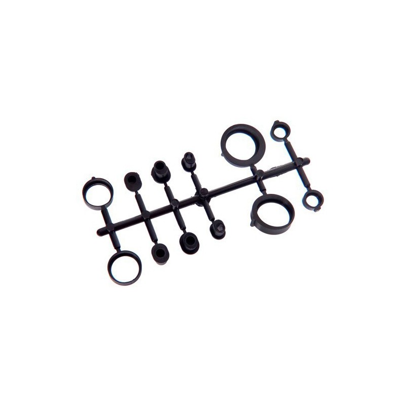 MSH2157 - Casquillos y excentricas para Mugen MRX-6