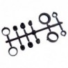 MSH2157 - Casquillos y excentricas para Mugen MRX-6
