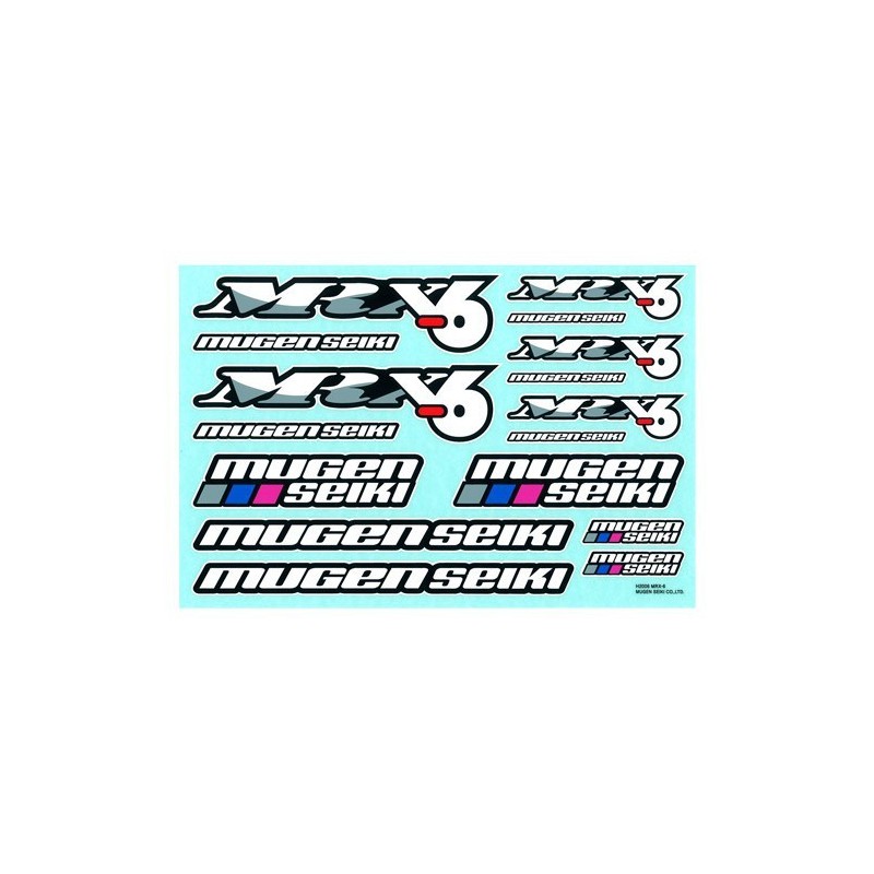 MSH1020 - Pegatinas para Mugen MRX6