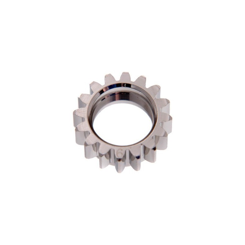 MSH2715 - Piñon 16T 1ra NIKELADO para Mugen MRX-6