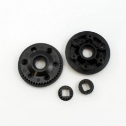 Piñones y coronas de plastico 2+2