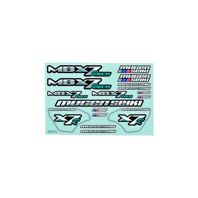 Mugen MBX7R ECO DECAL