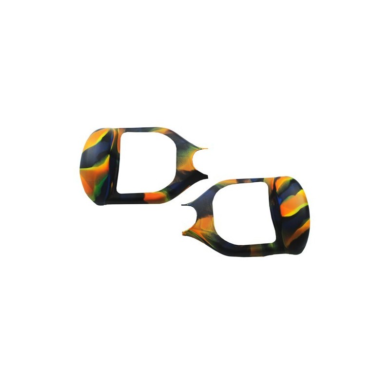 SILICONE COVER BRIGHT YELLOW/BLUE - 6,5"