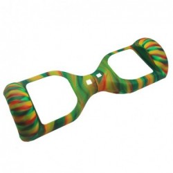 SILICONE COVER RED CAMOUFLAGE/GREEN - 6,5"