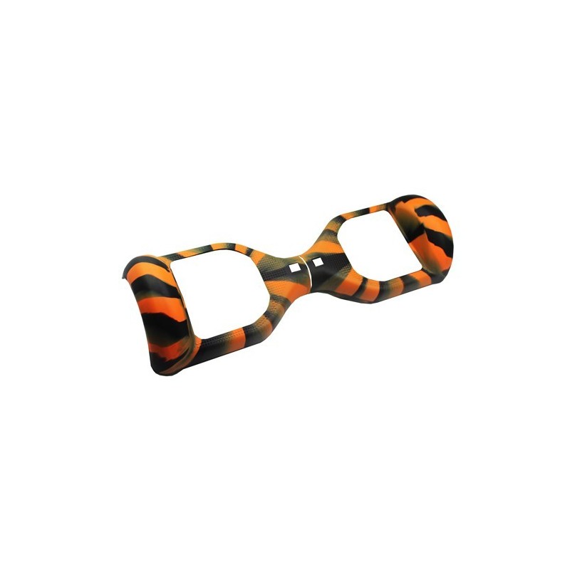 SILICONE COVER ORANGE CAMOUFLAGE/BLACK - 6,5"