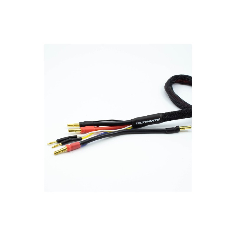 Balance charge wire 2x2S w/4mm and 5mm Bullet connector 60cm