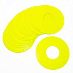 1/8 Buggy Yellow vinyl sticker for Wheels - Ultimate Racing