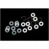 MSC0590 - SET de retenes y toricas de amortiguador 3.5 para Mugen MBX6/7/8
