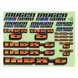 MSE0052 - Pegatinas para Mugen MBX6