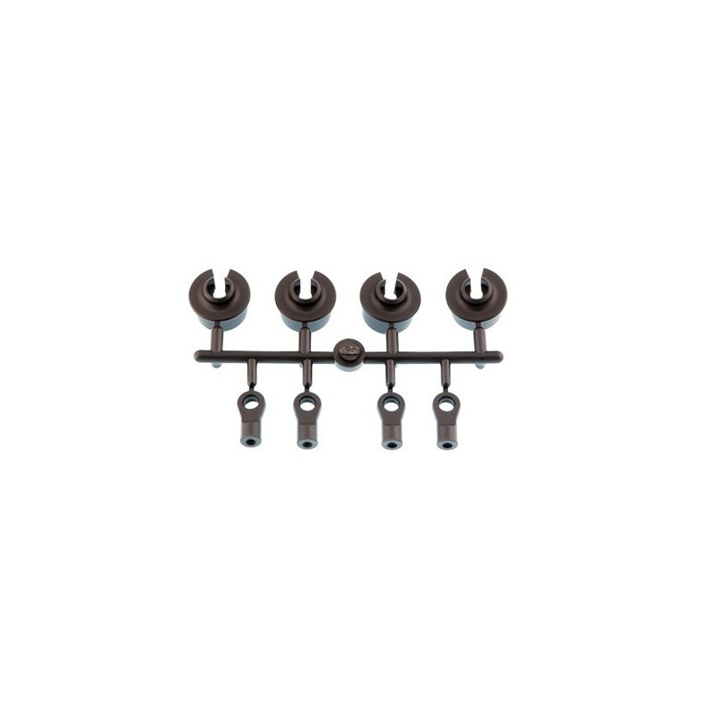 MSE0545 - Partes plasticas de amortiguador para Mugen MBX6/7/7R/8