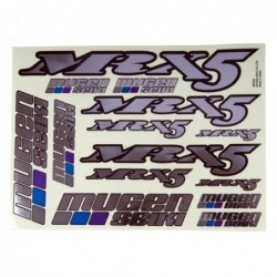 MSH2004 - Pegatinas brillantes Opcionales para Mugen MRX-5