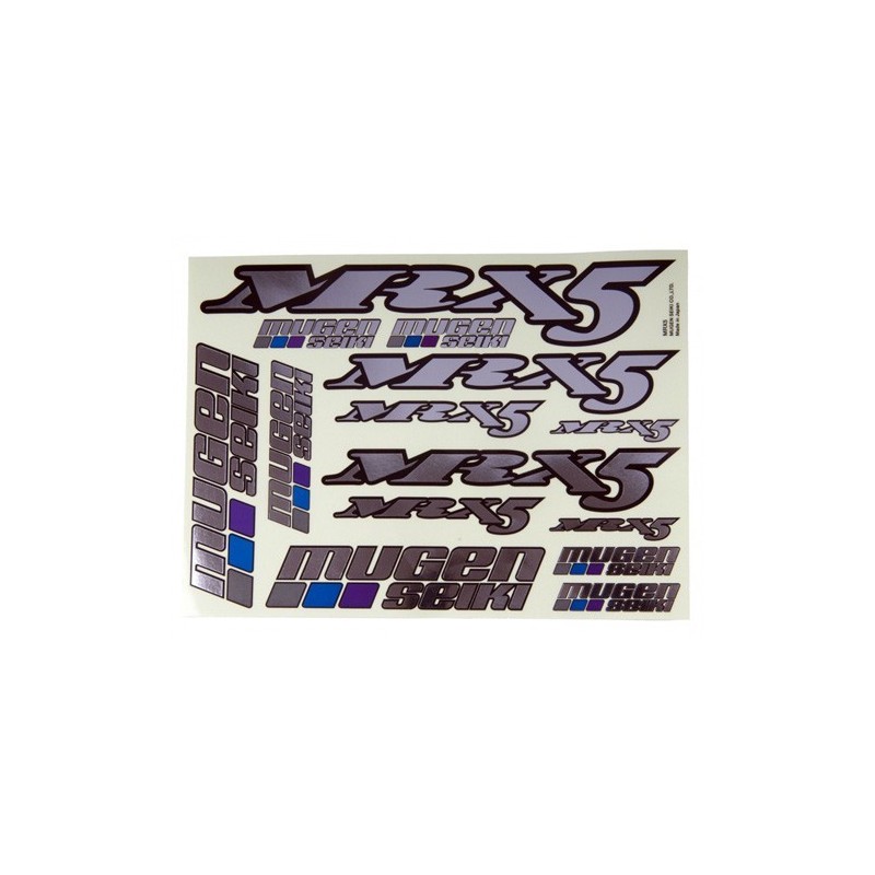 MSH2004 - Pegatinas brillantes Opcionales para Mugen MRX-5